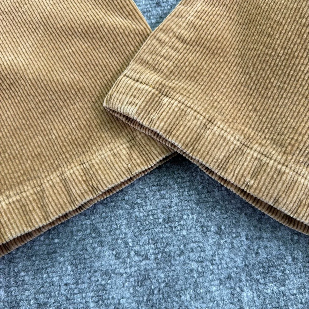 Polo Ralph Lauren Pants Mens 38x30 (Fits 38x27) Tan Corduroy Stretch Classic Fit
